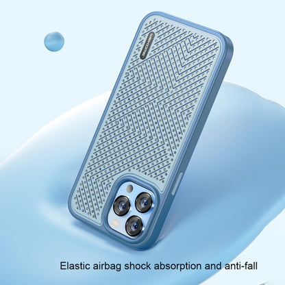 For iPhone 13 Pro WEKOME Graphene Heat Dissipation Phone Case (Blue) - iPhone 13 Pro Cases by WK | Online Shopping South Africa | PMC Jewellery