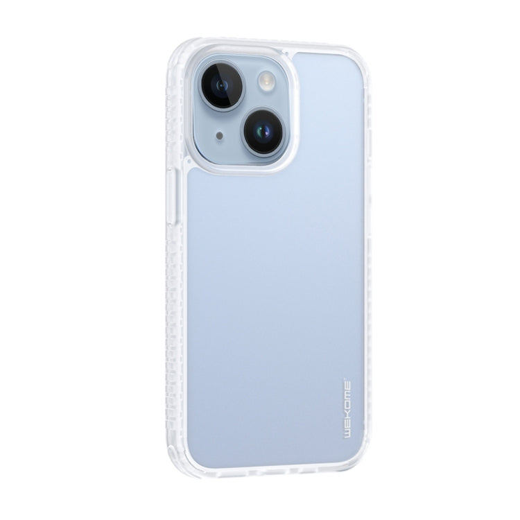 For iPhone 14 Plus WEKOME Armour Anti-Drop Phone Case (Frosted  White) - iPhone 14 Plus Cases by WK | Online Shopping South Africa | PMC Jewellery