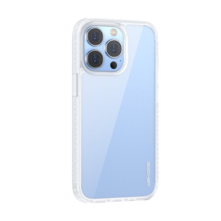 For iPhone 13 Pro Max WEKOME Armour Anti-Drop Phone Case (Clear White) - iPhone 13 Pro Max Cases by WK | Online Shopping South Africa | PMC Jewellery