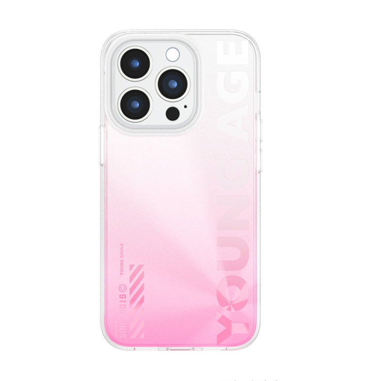 For iPhone 14 Pro Max WEKOME Gorillas Gradient Colored Phone Case (Pink) - iPhone 14 Pro Max Cases by WK | Online Shopping South Africa | PMC Jewellery