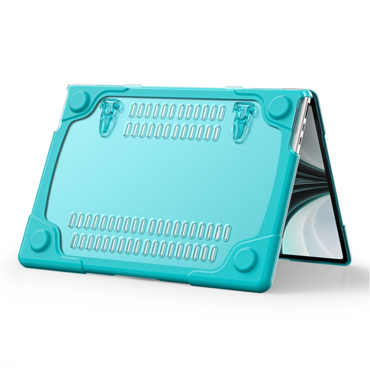 For MacBook Air 13.6 inch A2681 2022 TPU + PC Two-color Anti-fall Laptop Protective Case(Light Blue) - MacBook Air Cases by PMC TechLife | Online Shopping South Africa | PMC TechLife