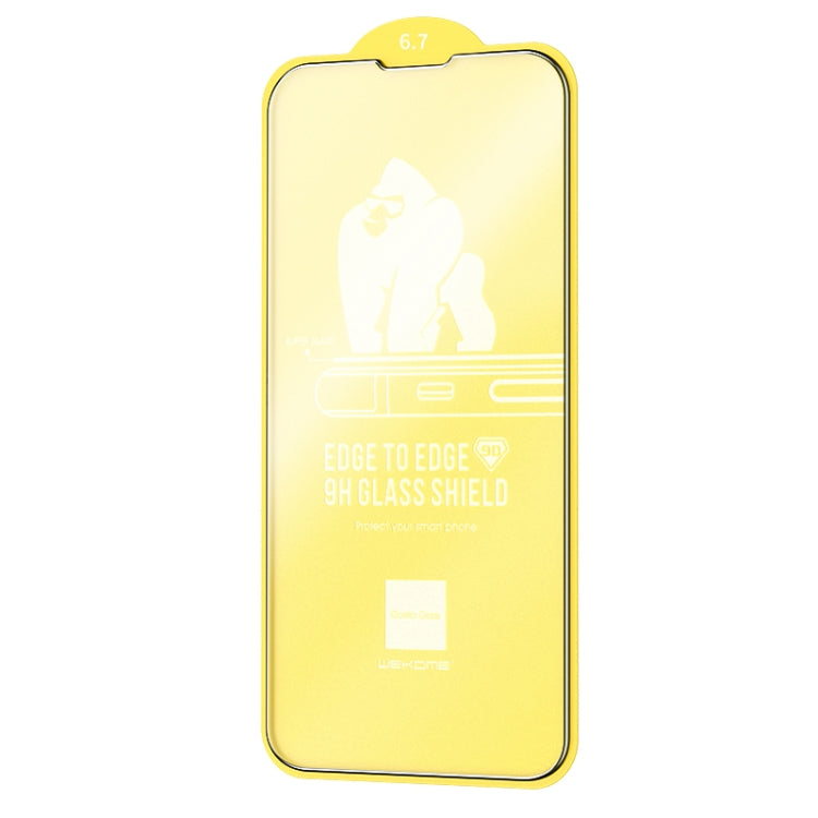For iPhone 12 Pro Max WEKOME 9D Curved Frosted Tempered Glass Film - iPhone 12 Pro Max Tempered Glass by WK | Online Shopping South Africa | PMC TechLife
