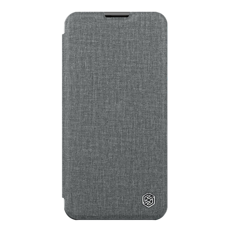 For iPhone 14 Plus  NILLKIN QIN Series Pro Leather Phone Case(Grey) - iPhone 14 Plus Cases by NILLKIN | Online Shopping South Africa | PMC Jewellery