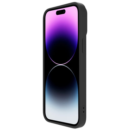 For iPhone 14 Pro NILLKIN CamShield Liquid Silicone Phone Case(Black) - iPhone 14 Pro Cases by NILLKIN | Online Shopping South Africa | PMC Jewellery