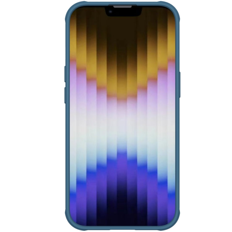 For iPhone 14 NILLKIN CamShield Pro Protective Phone Case(Blue) - free shipping - PMC TechLife - Order now!