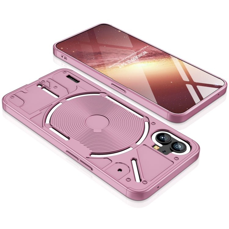 For Nothing Phone 1 GKK Three Stage Splicing Full Coverage PC Phone Case(Rose Gold) - More Brand by GKK | Online Shopping South Africa | PMC Jewellery