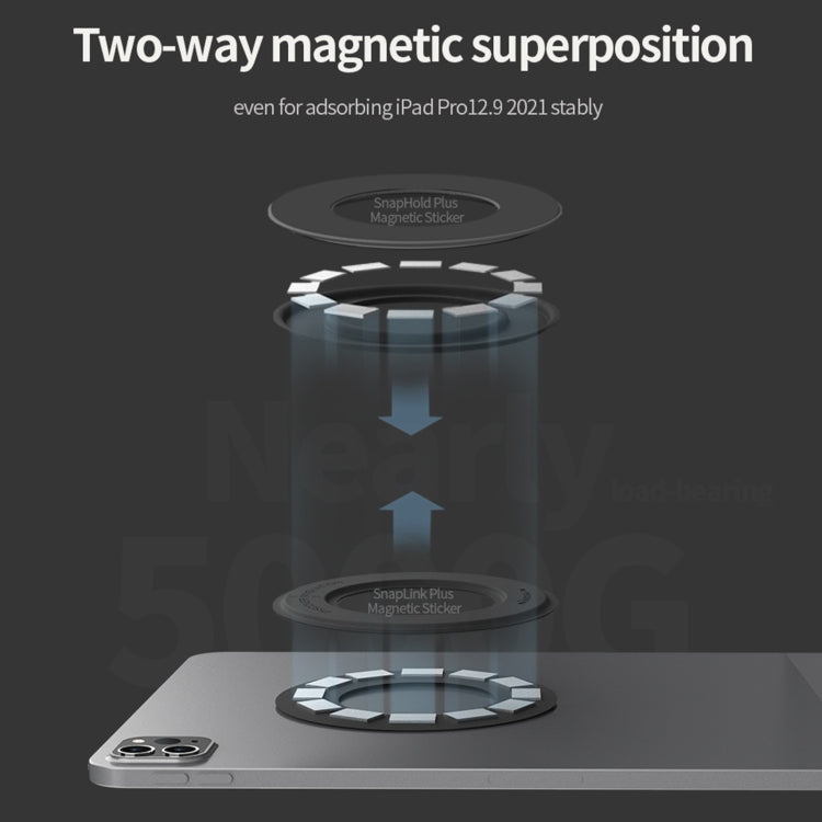NILLKIN Universal Magnetic Ring Set(White) - Others Accessories by NILLKIN | Online Shopping South Africa | PMC TechLife | Buy Now Pay Later Mobicred