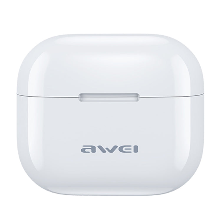 awei T1 Pro True Sports Earbuds With Charging Case(White) - Bluetooth Earphone by awei | Online Shopping South Africa | PMC Jewellery