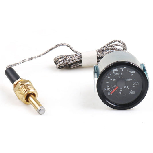 52mm Pointer Mechanical Water Temperature Gauge with Sensor - Car Modification by PMC Jewellery | Online Shopping South Africa | PMC Jewellery