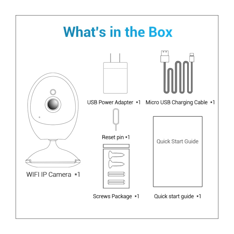 ESCAM QF006 3MP 1296P HD Indoor Wireless PTZ IP Camera IR Night Vision AI Humanoid Detection Home Security CCTV Monitor, Plug Type:AU Plug(White) - free shipping - PMC TechLife - Order now!