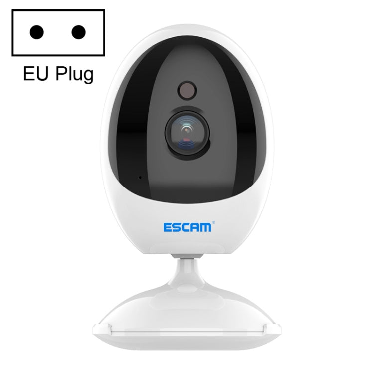 ESCAM QF006 3MP 1296P HD Indoor Wireless PTZ IP Camera IR Night Vision AI Humanoid Detection Home Security CCTV Monitor, Plug Type:EU Plug(White) - free shipping - PMC TechLife - Order now!