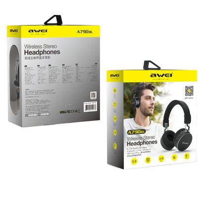 awei A790BL Wireless Stereo Headphones - Headset & Headphone by awei | Online Shopping South Africa | PMC Jewellery