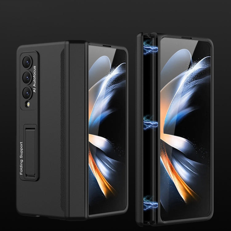 For Samsung Galaxy Z Fold4 GKK Magnetic Hinged Folding Full Phone Case(Black) - Galaxy Z Fold4 5G Cases by GKK | Online Shopping South Africa | PMC Jewellery