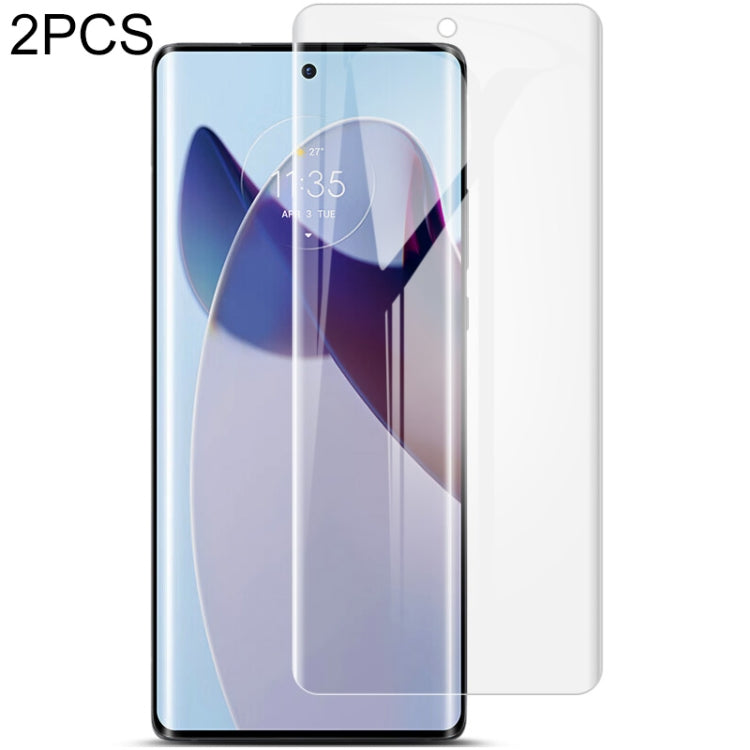 For Motorola Moto X30 Pro / Edge 30 Ultra 2pcs imak Curved Full Screen Hydrogel Film Protector - Motorola Tempered Glass by imak | Online Shopping South Africa | PMC Jewellery