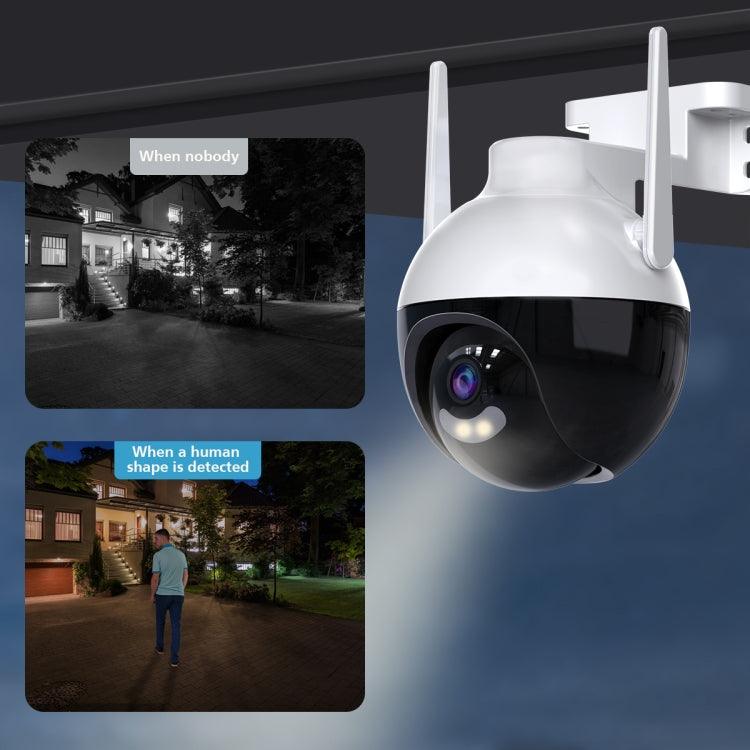 A18 4MP HD Wireless WiFi Smart Surveillance Camera, Specification:EU Plug - free shipping - PMC TechLife - Order now!