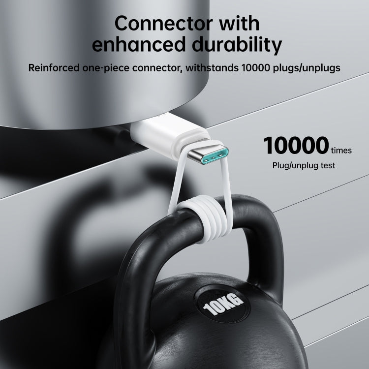 JOYROOM S-CC060A9 60W USB-C/Type-C to USB-C/Type-C Fast Charging Data Cable, Length: 1m(Black) - USB-C & Type-C Cable by JOYROOM | Online Shopping South Africa | PMC TechLife | Buy Now Pay Later Mobicred