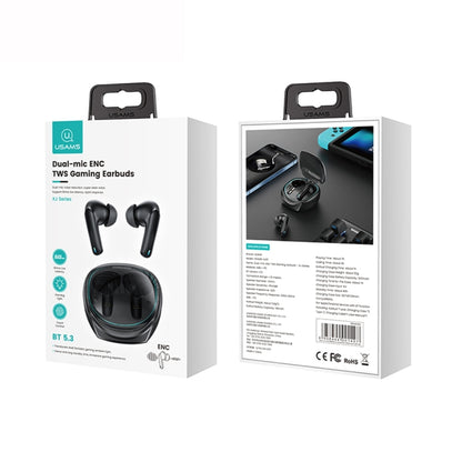 USAMS XJ13 XJ ENC Dual Microphone Noise Cancelling TWS Wireless Bluetooth Earphone - TWS Earphone by USAMS | Online Shopping South Africa | PMC Jewellery
