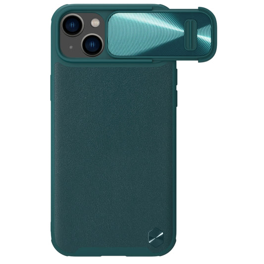 For iPhone 14 NILLKIN PC + TPU Magnetic Phone Case(Green) - iPhone 14 Cases by NILLKIN | Online Shopping South Africa | PMC Jewellery