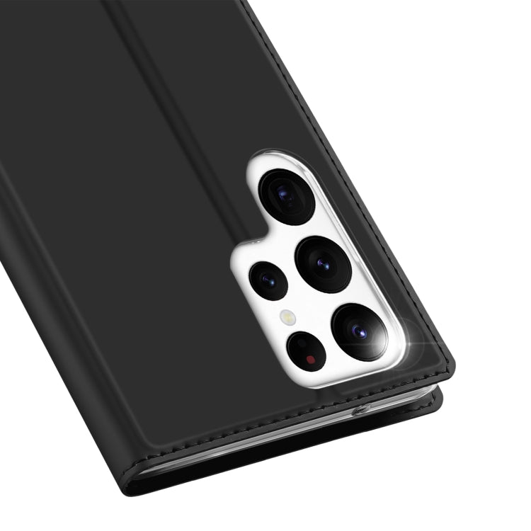 For Samsung Galaxy S23 Ultra 5G DUX DUCIS Skin Pro Series Flip Leather Phone Case(Black) - free shipping - PMC TechLife - Order now!