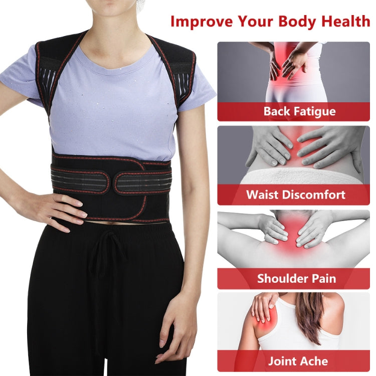 HailiCare Larger Version Household Neck Back Waist Protector Waistcoat Warm Vest Protective Gear with Magnet Therapy, Size:M - Corrector by PMC Jewellery | Online Shopping South Africa | PMC Jewellery