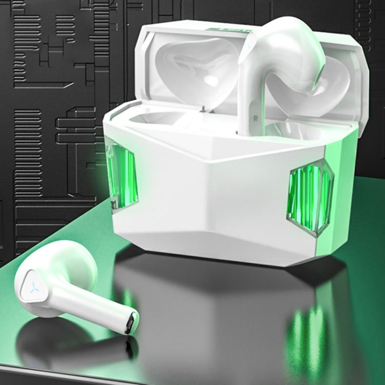 Lenovo GM5 TWS Bluetooth Wireless Sports Waterproof Noise Reduction Gaming Earphone with Mic(White) - TWS Earphone by Lenovo | Online Shopping South Africa | PMC TechLife | Buy Now Pay Later Mobicred