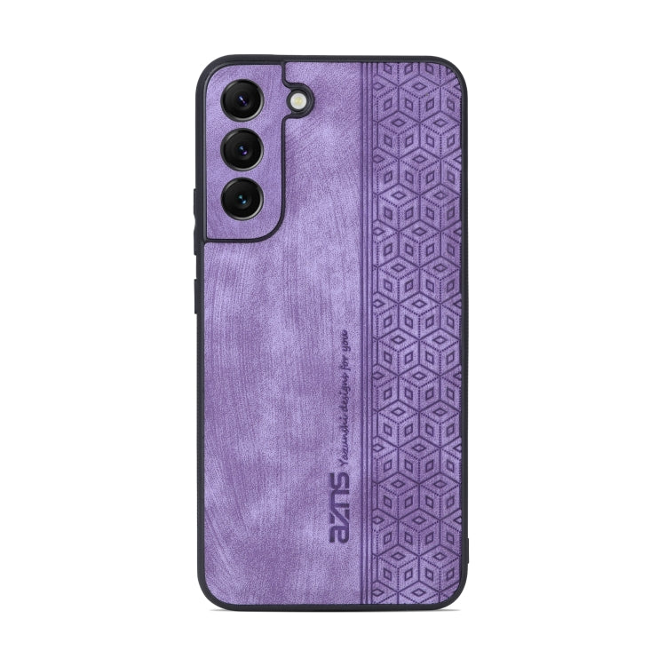 For Samsung Galaxy S22 5G AZNS 3D Embossed Skin Feel Phone Case(Purple) - Galaxy S22 5G Cases by AZNS | Online Shopping South Africa | PMC TechLife | Buy Now Pay Later Mobicred