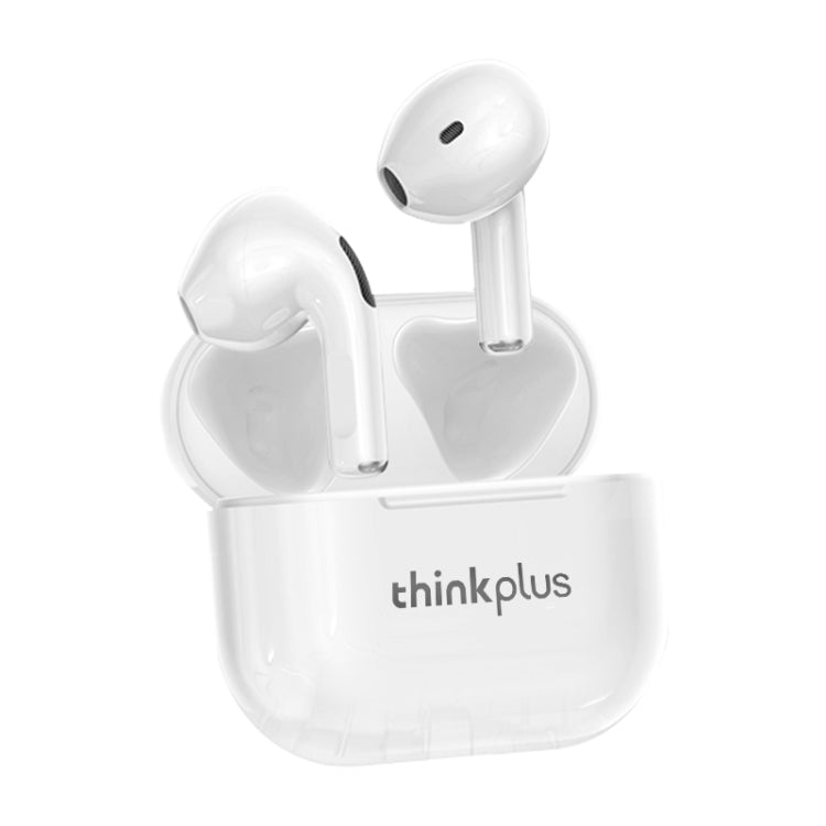 Lenovo LP40 TWS Wireless Bluetooth 5.1 Noise Reduction Earphone(White) - TWS Earphone by Lenovo | Online Shopping South Africa | PMC TechLife | Buy Now Pay Later Mobicred