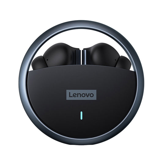Lenovo LP60 TWS Wireless Bluetooth 5.3 Noise Reduction Earphone(Black) - TWS Earphone by Lenovo | Online Shopping South Africa | PMC Jewellery