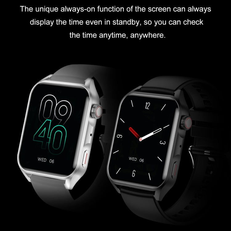Ochstin 5HK28 1.78 inch Square Screen Silicone Strap Smart Watch Supports Bluetooth Call Function/Blood Oxygen Monitoring(Black) - free shipping - PMC TechLife - Order now!