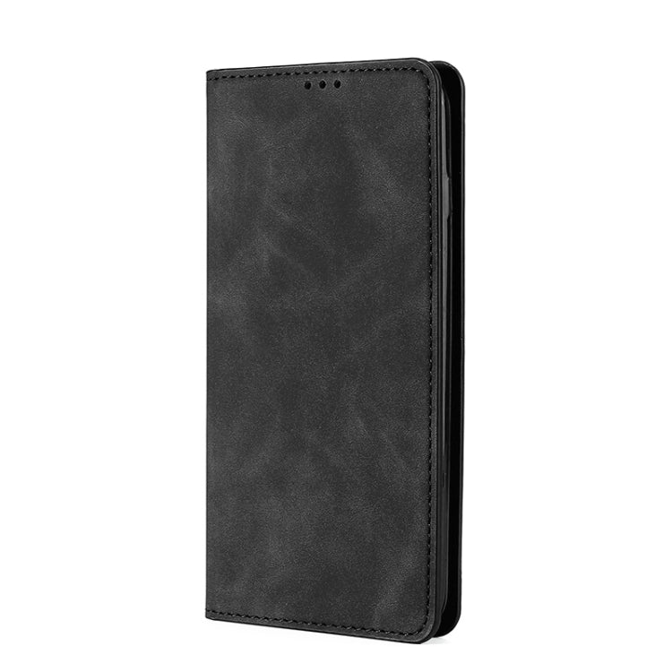 For vivo V25 5G/V25e 5G/X80 Lite Skin Feel Magnetic Horizontal Flip Leather Phone Case(Black) - free shipping - PMC TechLife - Order now!