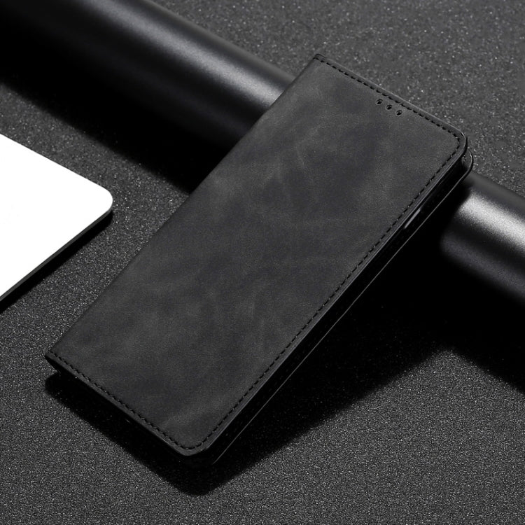 For vivo V25 5G/V25e 5G/X80 Lite Skin Feel Magnetic Horizontal Flip Leather Phone Case(Black) - free shipping - PMC TechLife - Order now!