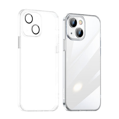 For iPhone 14 Plus SULADA Crystal Steel Series TPU Transparent Phone Case(Transparent) - iPhone 14 Plus Cases by SULADA | Online Shopping South Africa | PMC Jewellery