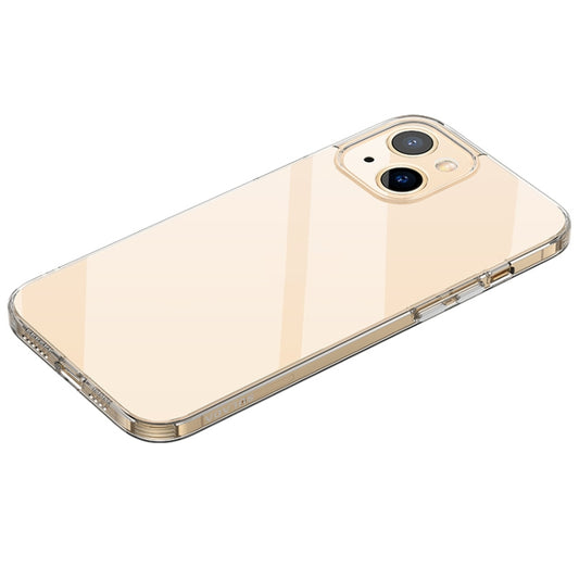 For iPhone 14 Plus SULADA Frosted Series Shockproof Transparent TPU Phone Case(Gold) - iPhone 14 Plus Cases by SULADA | Online Shopping South Africa | PMC Jewellery