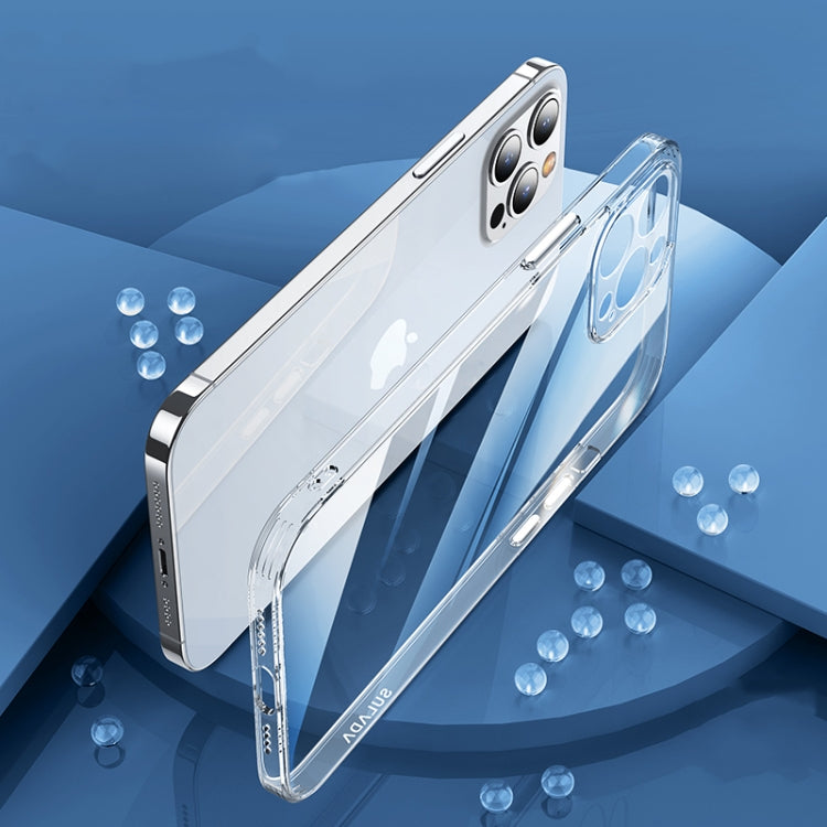 For iPhone 14 Plus SULADA Frosted Series Shockproof Transparent TPU Phone Case(White) - iPhone 14 Plus Cases by SULADA | Online Shopping South Africa | PMC TechLife