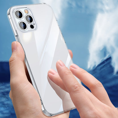 For iPhone 14 Plus SULADA Frosted Series Shockproof Transparent TPU Phone Case(White) - iPhone 14 Plus Cases by SULADA | Online Shopping South Africa | PMC Jewellery