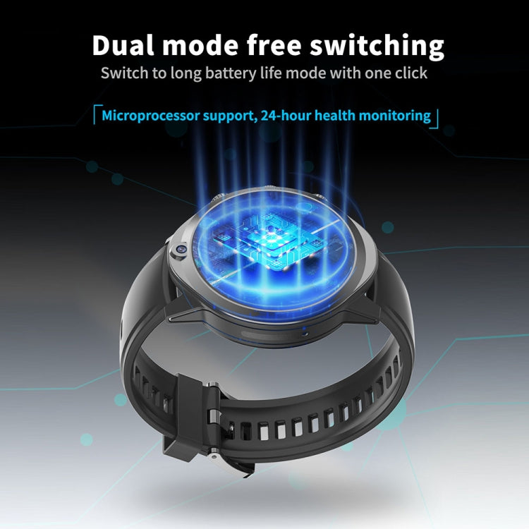 Rogbid Brave 2 1.45 inch TFT Screen Android 9.0 LTE 4G Smart Watch, Support Face Recognition(Grey) - free shipping - PMC TechLife - Order now!