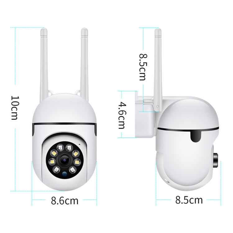 A7 1080P HD Wireless WiFi Smart Surveillance Camera Support Night Vision / Two Way Audio without Memory - Wireless Camera by PMC Jewellery | Online Shopping South Africa | PMC Jewellery