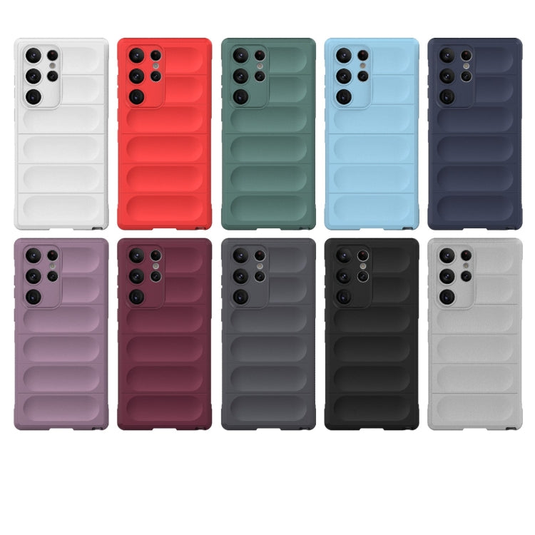For Samsung Galaxy S23 Ultra 5G Magic Shield TPU + Flannel Phone Case(Dark Blue) - free shipping - PMC TechLife - Order now!