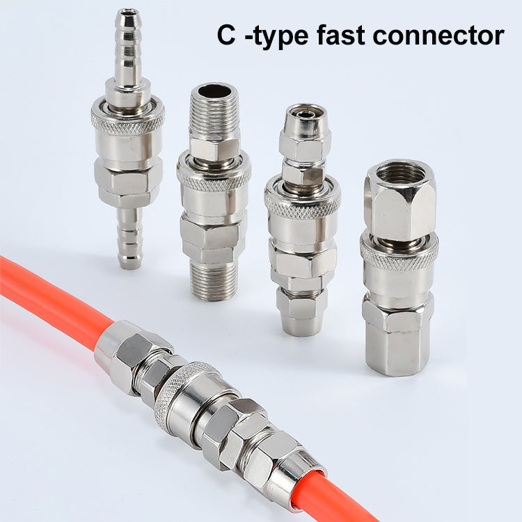 LAIZE PH-30 10pcs C-type Self-lock Air Tube Pneumatic Quick Fitting Connector - free shipping - PMC TechLife - Order now!