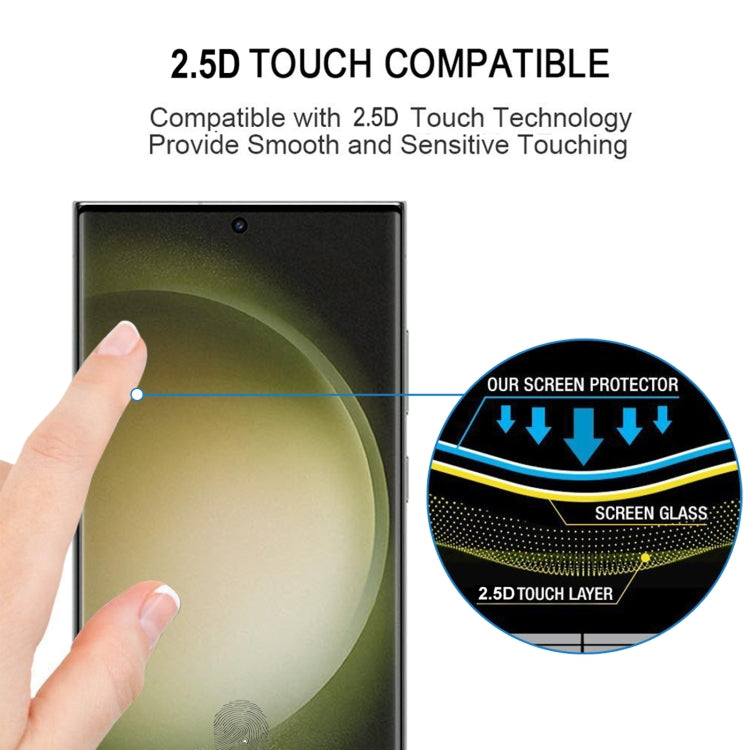 For Samsung Galaxy S23 Ultra 5G 25pcs 3D Curved Edge Full Screen Edge Glue Tempered Glass Film - free shipping - PMC TechLife - Order now!