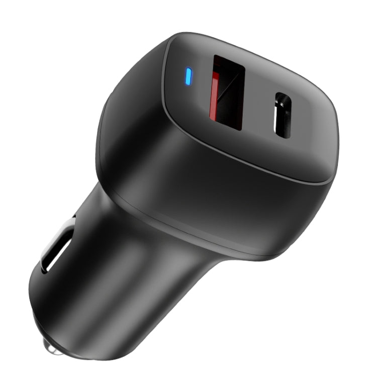 ACC-578 33W USB-C/Type-C+USB Fast Charge Car Charger(Black) - Car Charger by PMC Jewellery | Online Shopping South Africa | PMC Jewellery