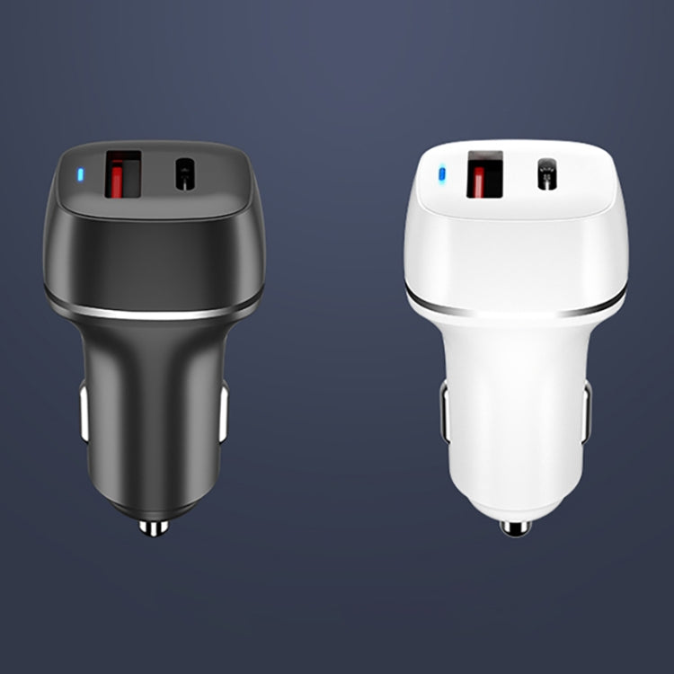 ACC-579 53W USB+ Dual USB-C/Type-C Fast Charge Car Charger(Black) - Car Charger by PMC Jewellery | Online Shopping South Africa | PMC Jewellery