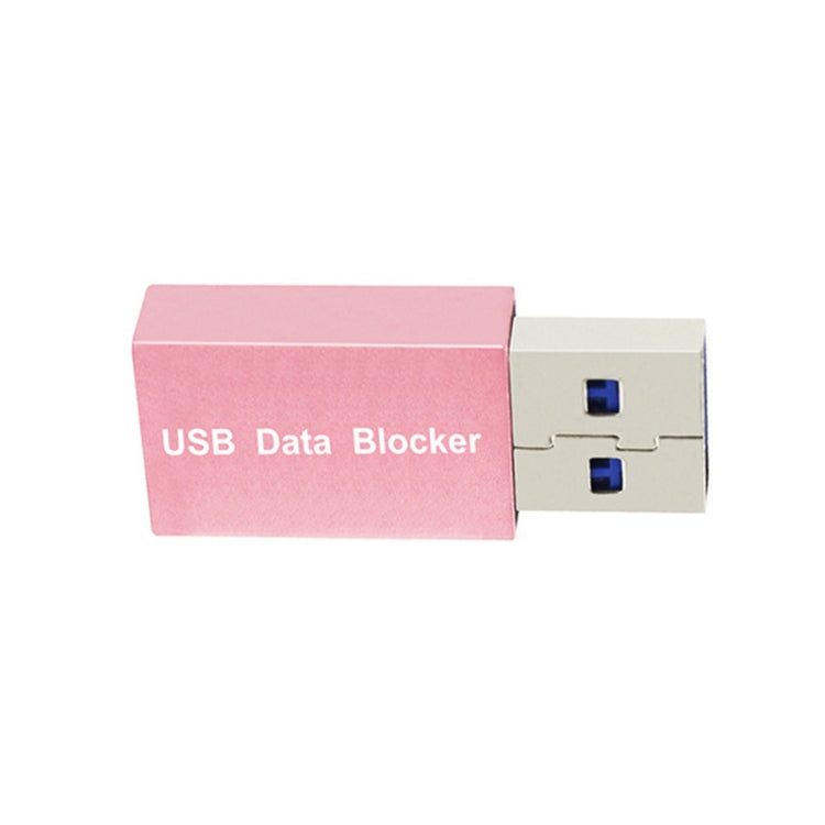 GEM02 USB Data Blocker Charging Connector(Rose Gold) - Converter & Adapter by PMC Jewellery | Online Shopping South Africa | PMC Jewellery