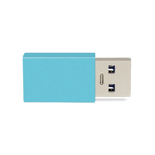 GEM02 USB Data Blocker Charging Connector(Blue) - Converter & Adapter by PMC Jewellery | Online Shopping South Africa | PMC Jewellery