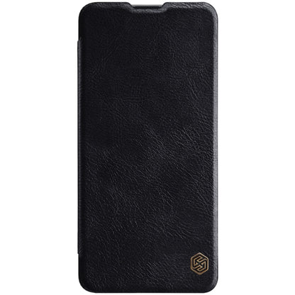 For Galaxy A41 NILLKIN QIN Series Crazy Horse Texture Horizontal Flip Leather Case With Card Slot(Black) - Galaxy Phone Cases by NILLKIN | Online Shopping South Africa | PMC Jewellery