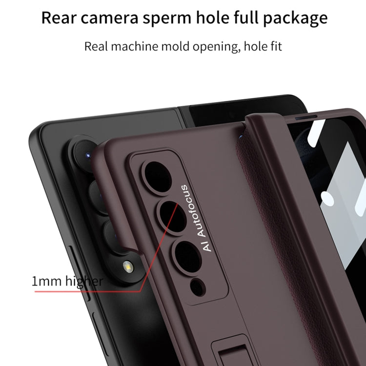 For Samsung Galaxy Z Fold4 GKK Magnetic Fold Full Coverage Anti Peep Phone Case(Black) - Galaxy Z Fold4 5G Cases by GKK | Online Shopping South Africa | PMC Jewellery