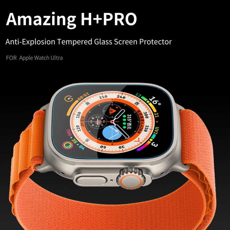 For Apple Watch Ultra 49mm NILLKIN H+Pro 0.2mm 9H Explosion-proof Tempered Glass Film - free shipping - PMC TechLife - Order now!