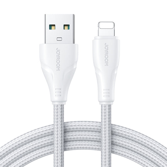 JOYROOM 2.4A USB to 8 Pin Surpass Series Fast Charging Data Cable, Length:3m(White) - Normal Style Cable by JOYROOM | Online Shopping South Africa | PMC Jewellery