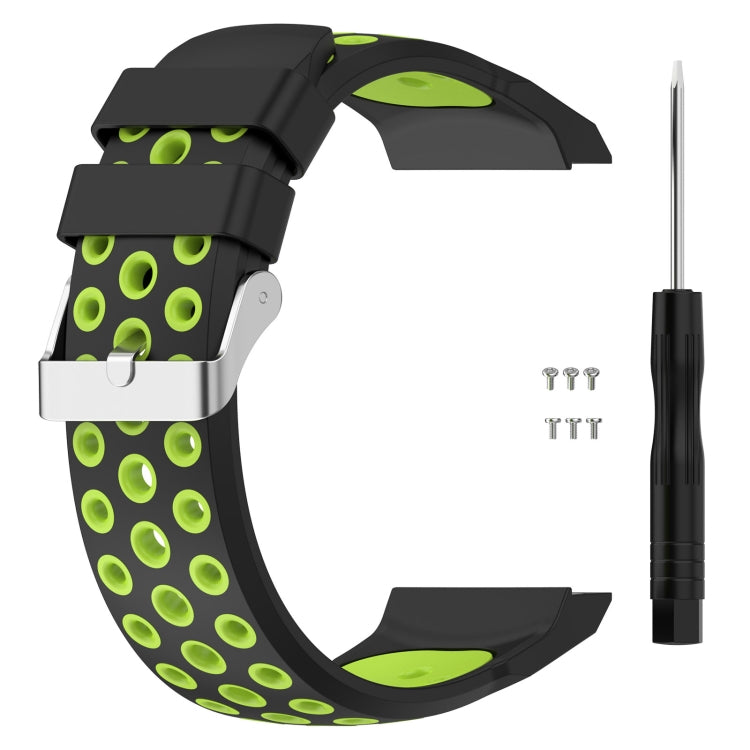 For Huawei Watch GT Cyber Two-color Silicone Watch Band(Black Fluorescent Green) - free shipping - PMC TechLife - Order now!