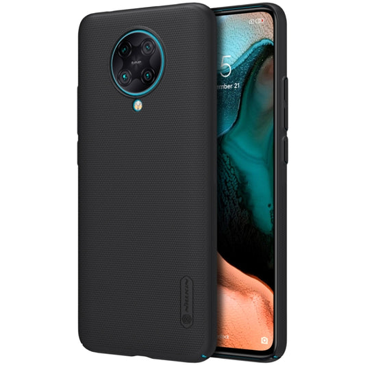 For Xiaomi Redmi K30 Pro NILLKIN Frosted Concave-convex Texture PC Protective(Black) - Xiaomi Cases by NILLKIN | Online Shopping South Africa | PMC Jewellery